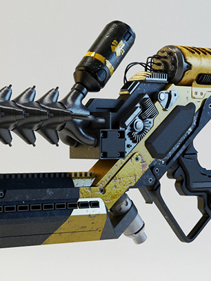 Rendering Fotorealistico Weapon District 9 Rendering Fotorealistico Weapon District 9